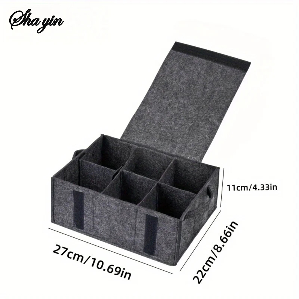Camping Cooking Utensil Holder - Keçe Tabak Bardak Saklama Çantası Kalınlaştırılmış