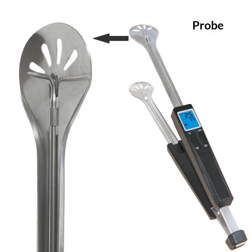 Meat Thermometer Camp - Işıklı Pençeli Tip Anında Ölçüm Yapan