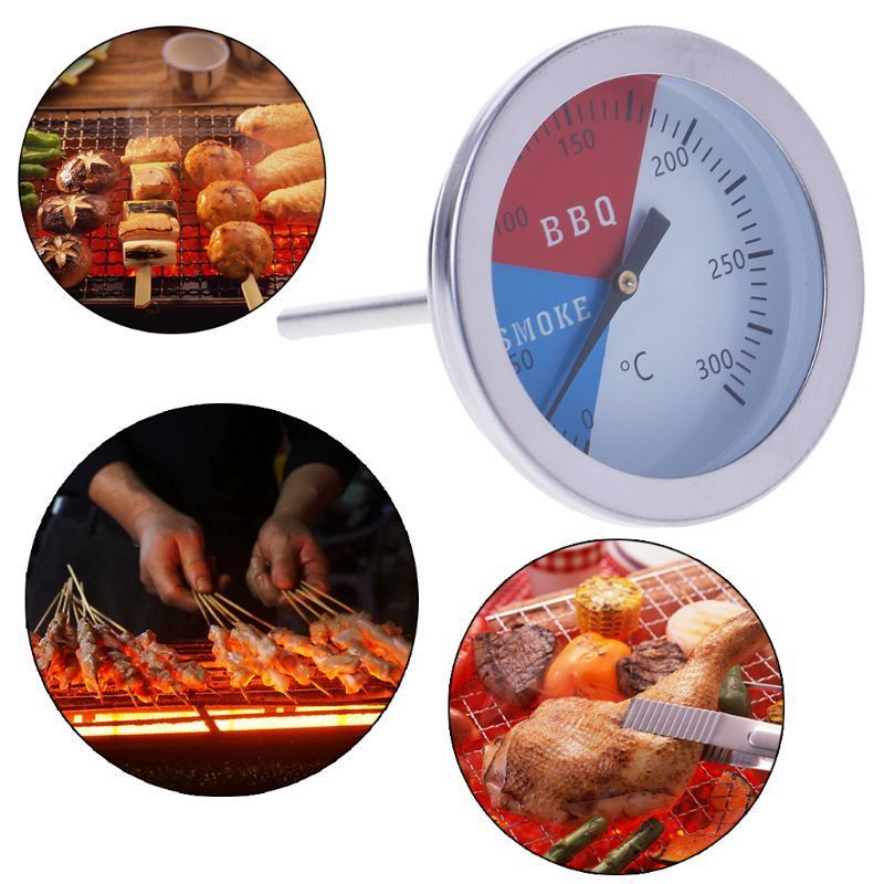 Meat Thermometer Camp - Paslanmaz çelik barbekü ızgara termometresi gösterge