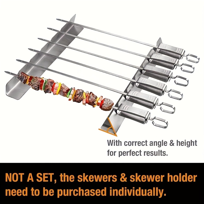 Camping Cooking Utensil Holder - 2 adet Kebap Rafı Kebap Standları