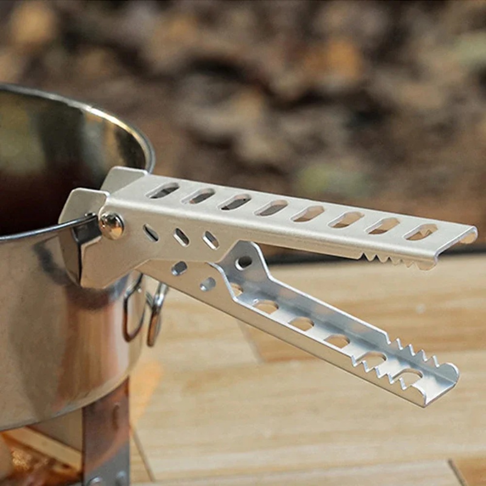 Camping Cooking Utensil Holder - Alüminyum Anti-sıcak Alaşım Klip Kase Tutucu