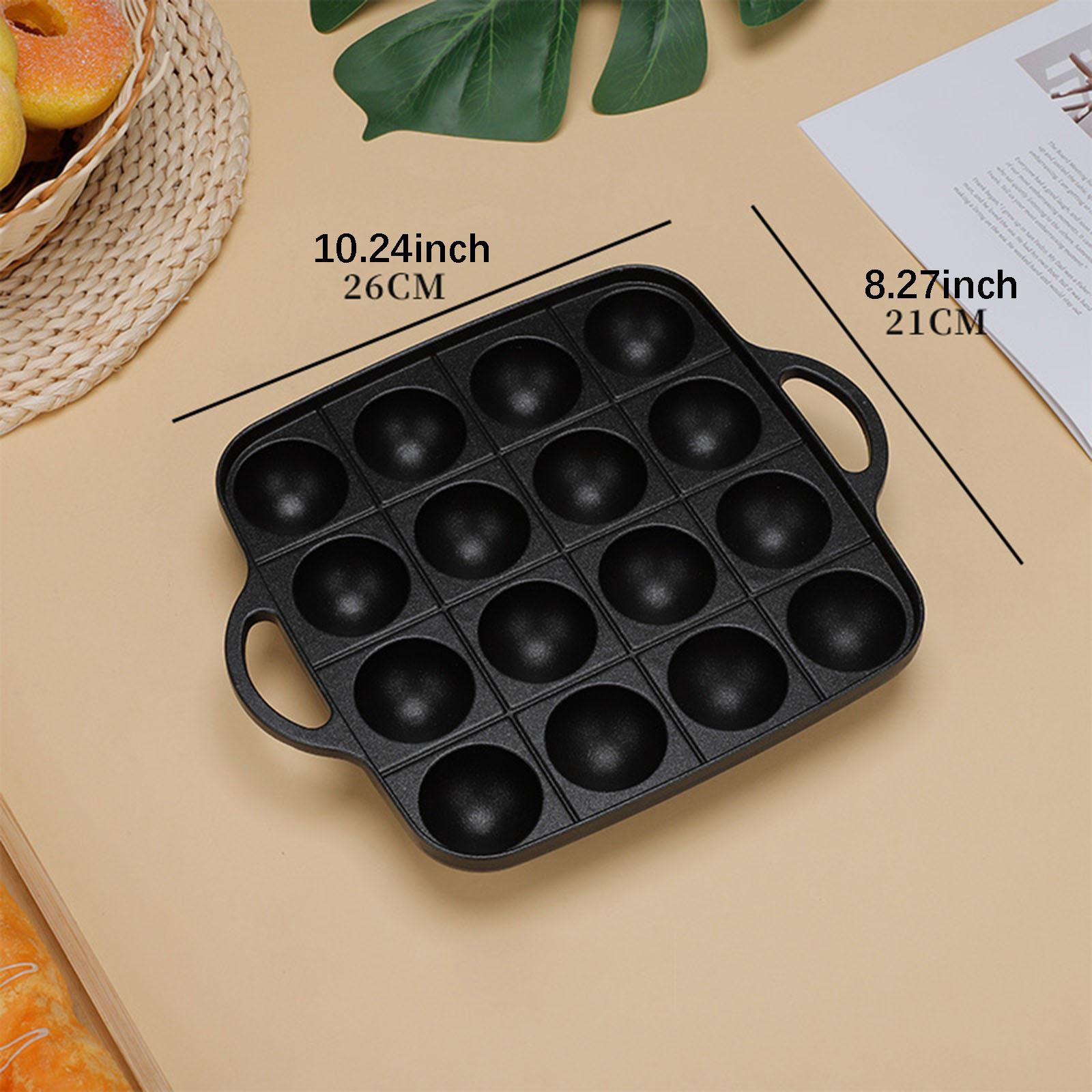 Takoyaki ızgara tavası 16 boşl - Camping Cooking Cast Iron incelemesi ve fiyatı