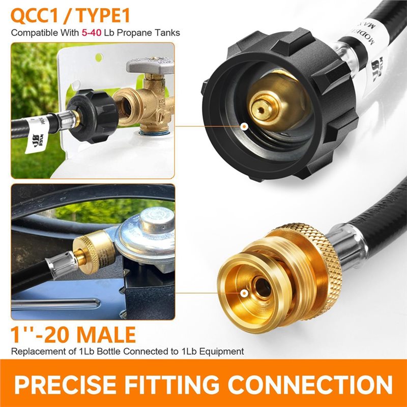 QCC Propan Tankları Adaptör Ho - Camping Cooking Easy incelemesi ve fiyatı