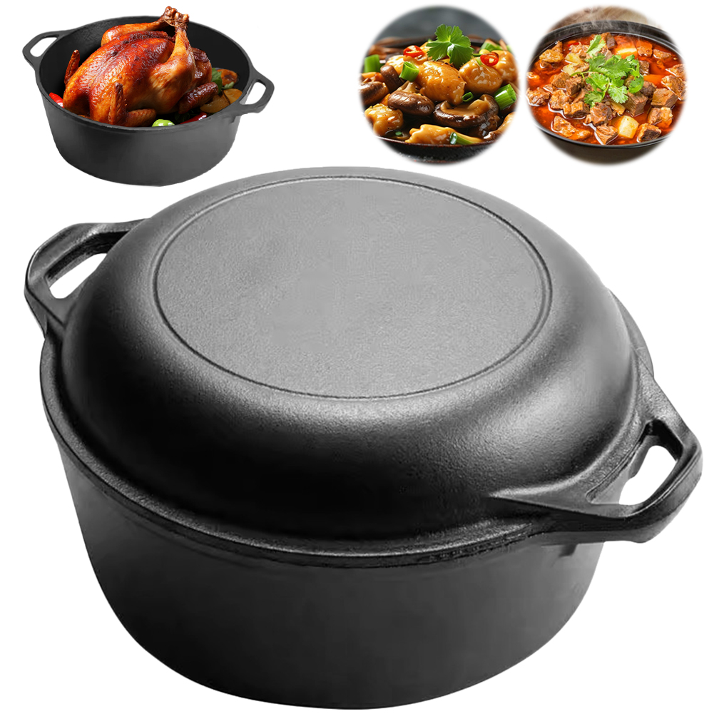 2'si 1 arada Dökme Demir Güveç - Camping Cooking Cast Iron incelemesi ve fiyatı