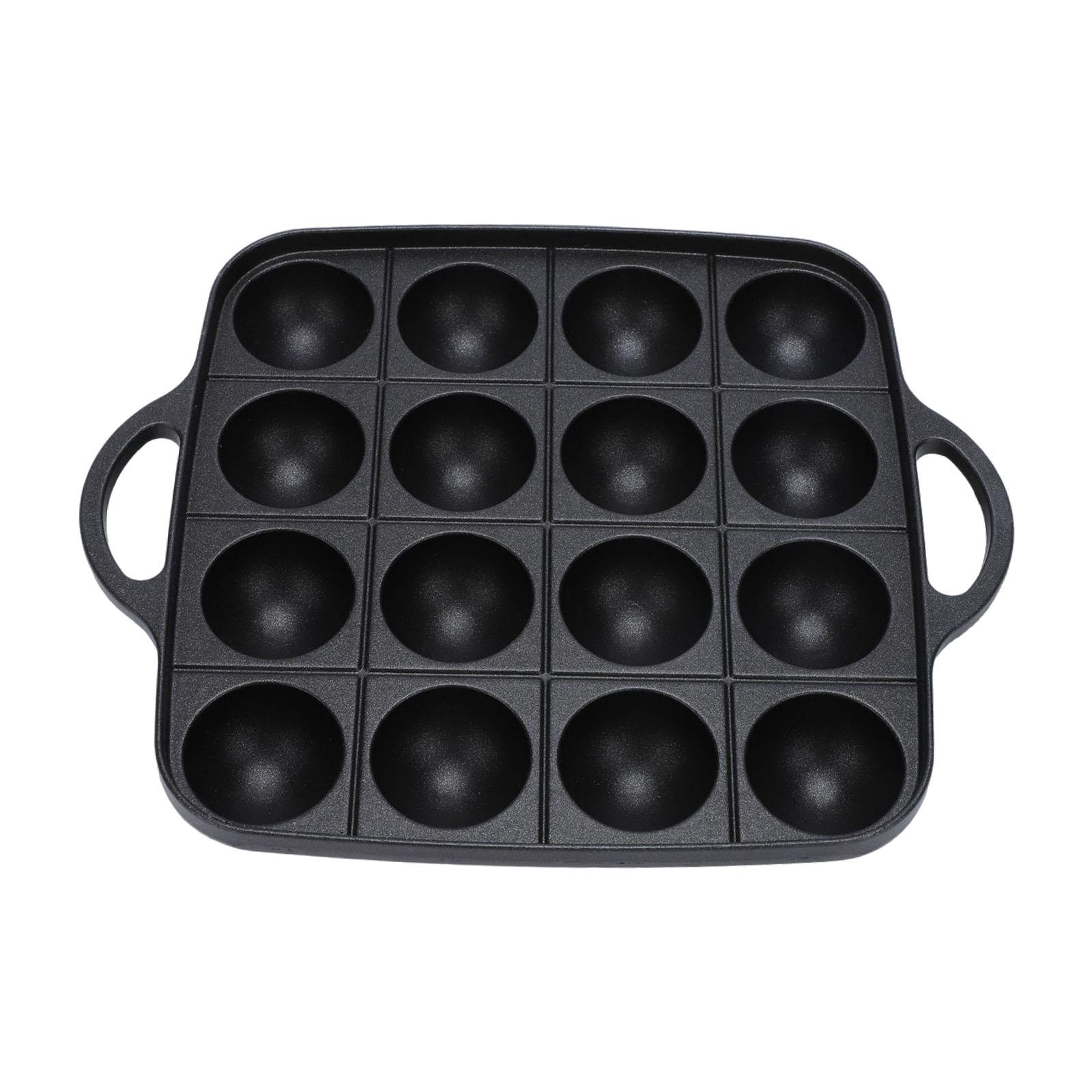 Takoyaki ızgara tavası 16 kavi - Camping Cooking Cast Iron incelemesi ve fiyatı
