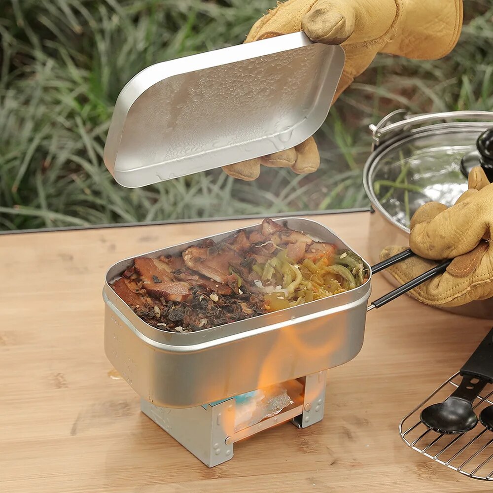 800/1400ML Alüminyum Öğle Yeme - Camping Cooking Meals incelemesi ve fiyatı