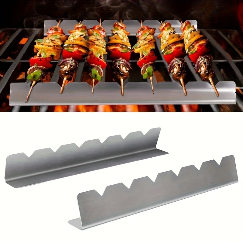 2 adet kebap rafı kebap standl - Camping Cooking Utensil Holder incelemesi ve fiyatı