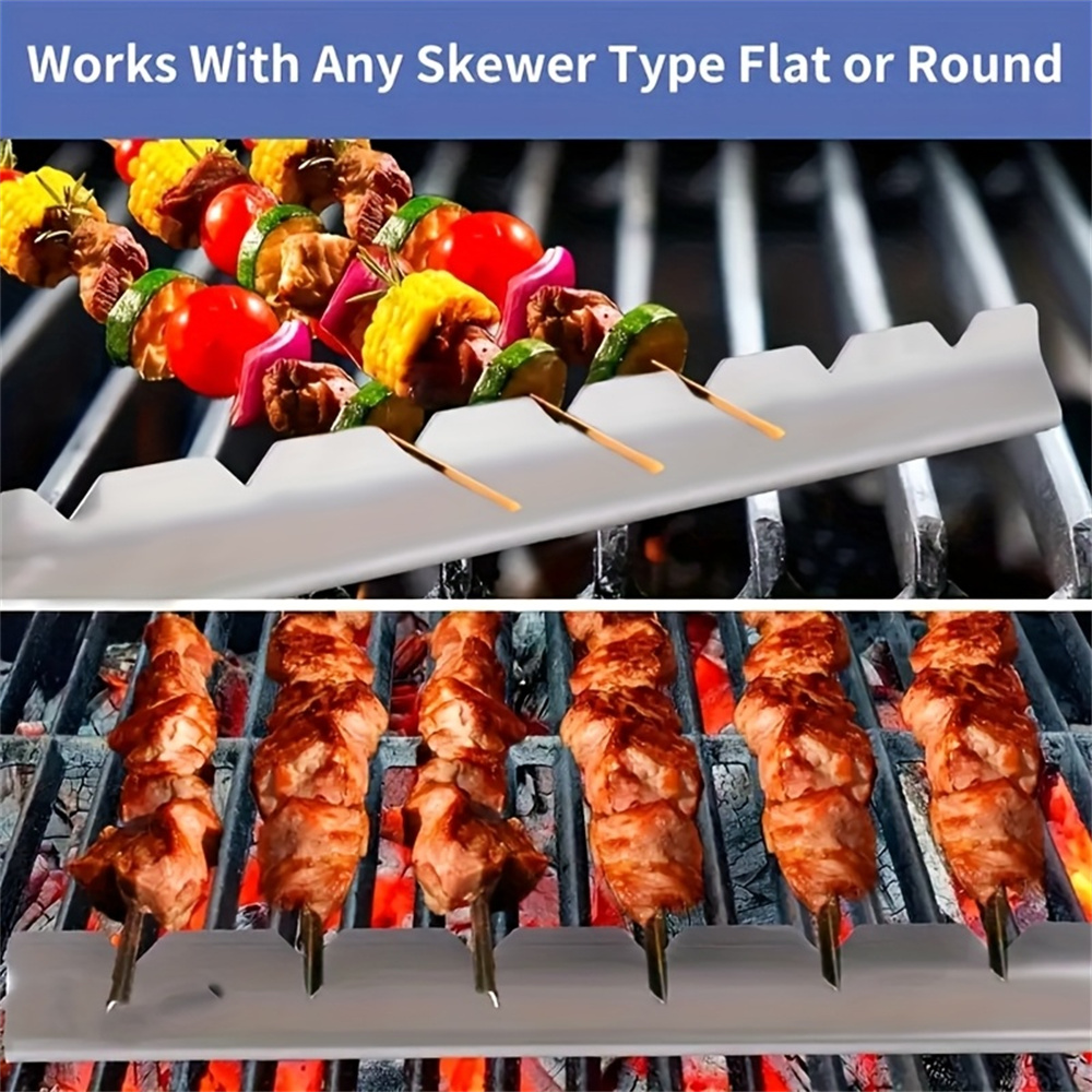 2 adet kebap rafı kebap standl - Camping Cooking Utensil Holder incelemesi ve fiyatı