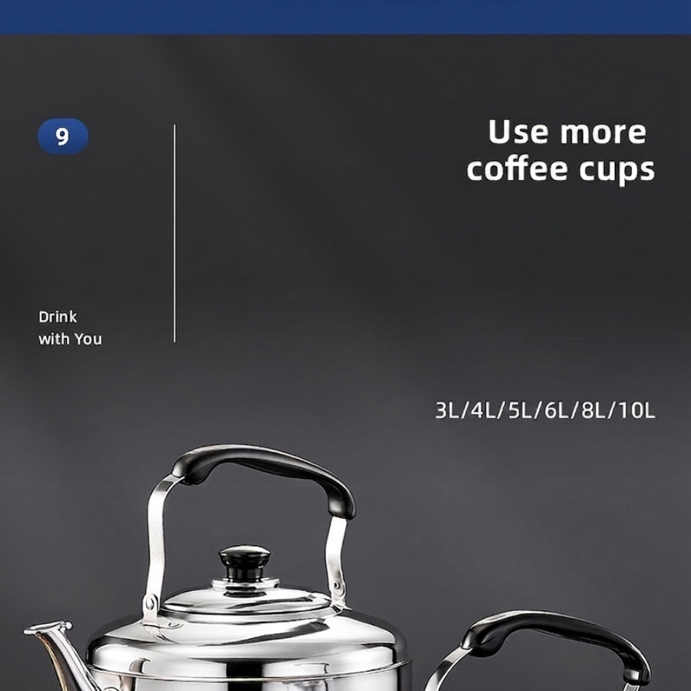 Büyük Kapasiteli Islık Çalan Ç - Camping Cooking Vessel incelemesi ve fiyatı