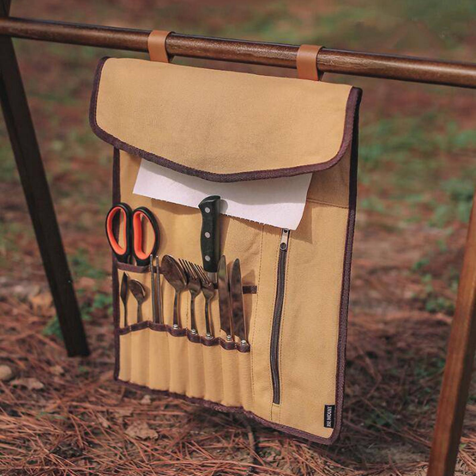 Taşınabilir Kamp Gereçleri Rul - Camping Cooking Utensil Holder incelemesi ve fiyatı