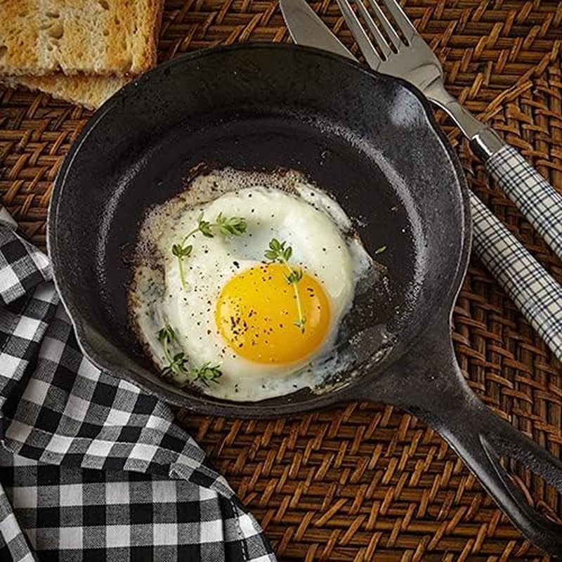 6 İnç Dökme Demir Tava, Damlam - Camping Cooking Cast Iron incelemesi ve fiyatı