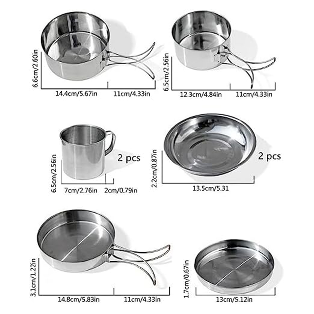 12.5CM D, 5.7CM H Kamp Tencere - Camping Cooking Easy incelemesi ve fiyatı