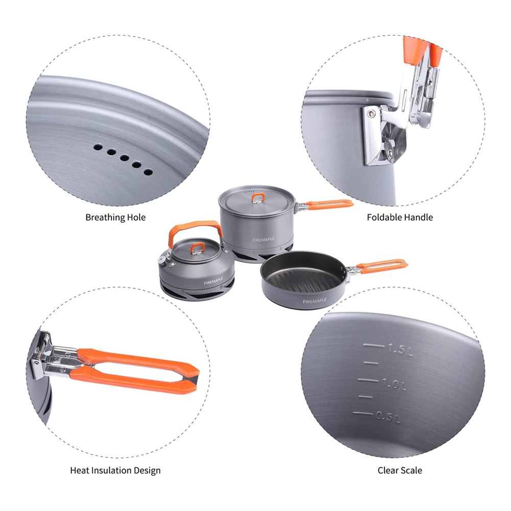 Fire Maple Kamp Tencere Yürüyü - Camping Cooking Meals incelemesi ve fiyatı