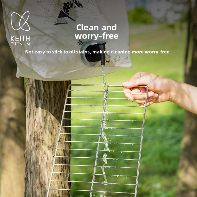 KEITH Saf Titanyum Barbekü Izg - Camping Cooking Easy incelemesi ve fiyatı